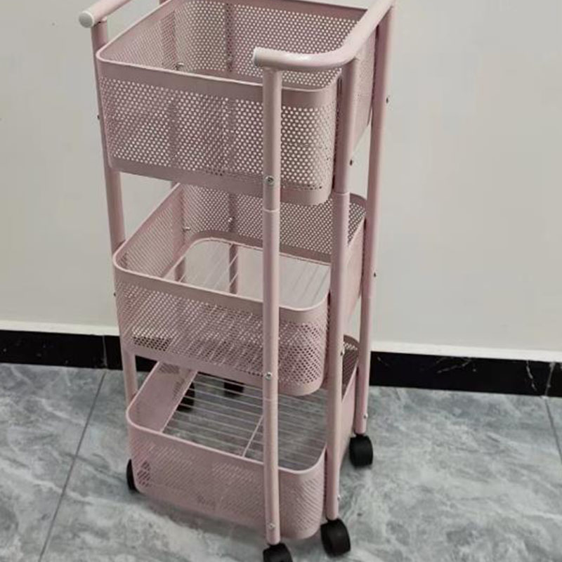 선반 바닥 다층 트롤리